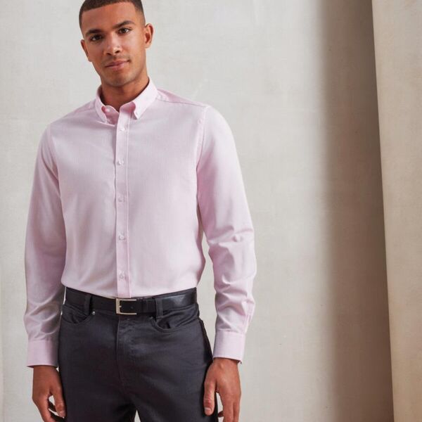 MENS RICH OXFORD STRIPES SHIRT Thumbnail