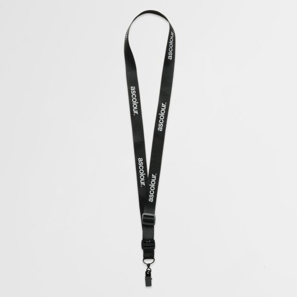 ASC LANYARD BLACK ONE SIZE Thumbnail