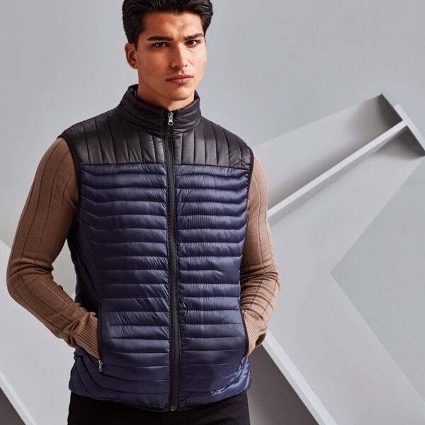 MENS DOMAIN TWO TONE GILET Thumbnail