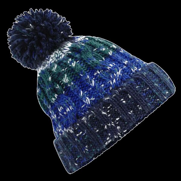 CORKSCREW POM POM BEANIE Thumbnail