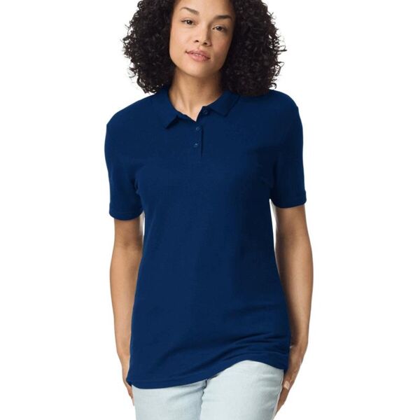 LADIES SOFTSTYLE PIQUE POLO Thumbnail