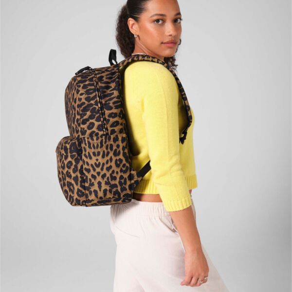 Leopard Print Backpack Thumbnail