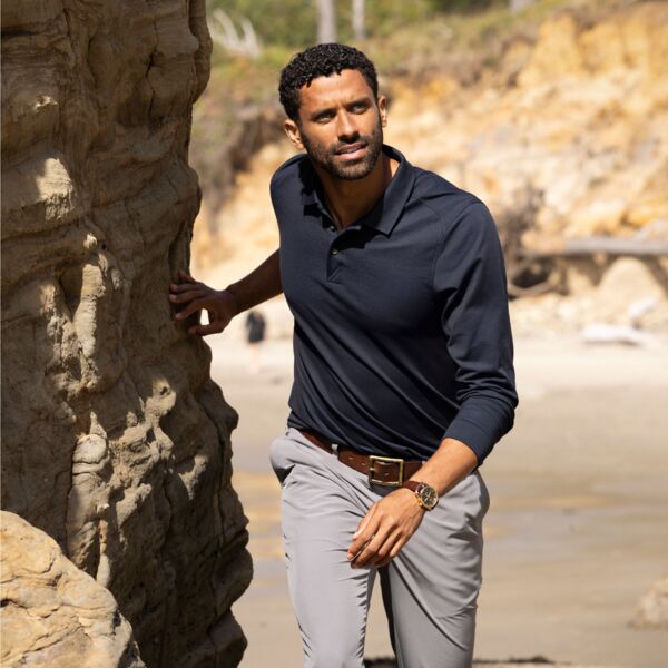 Advantage Long Sleeve Polo Men Thumbnail