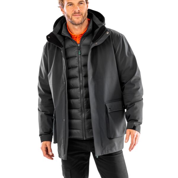 Recycled 3-in-1 Padded Ripstop Jacket Thumbnail