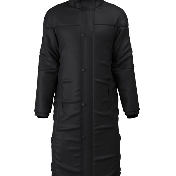 CONTOURED THERMAL COAT BLACK Thumbnail