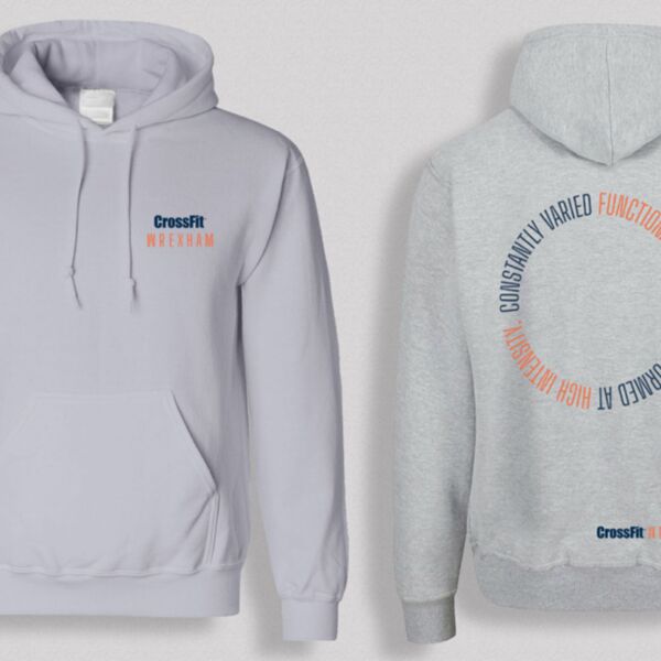 Crossfit Constantly Varied Grey Hoodie - F789348 Thumbnail