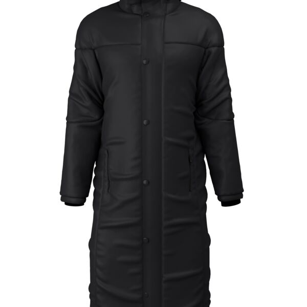 CONTOURED THERMAL COAT BLACK Thumbnail
