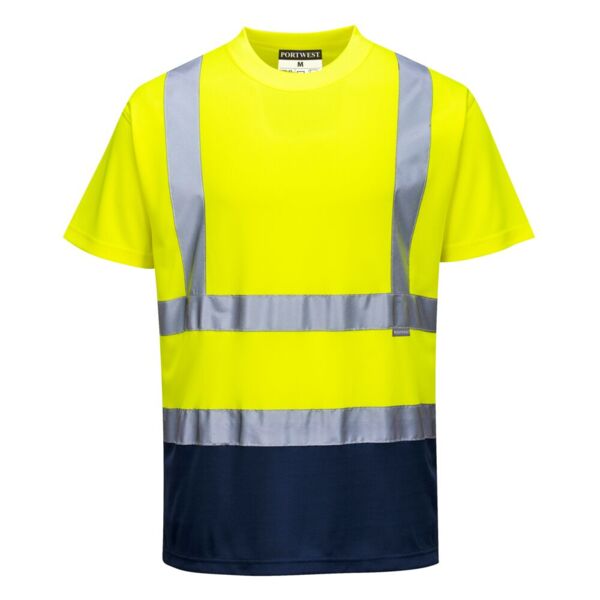 Hi-Vis Contrast T-Shirt S/S Thumbnail