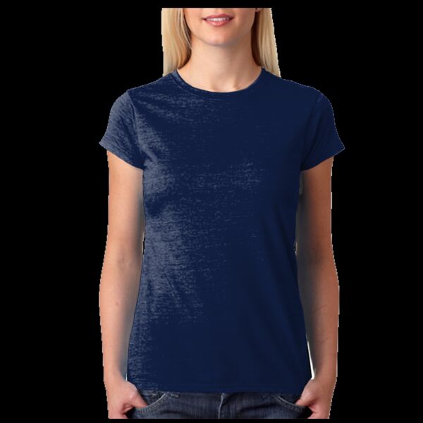 Women's Stella Rounders slub rolled sleeve slub t-shirt (STTW112) Thumbnail