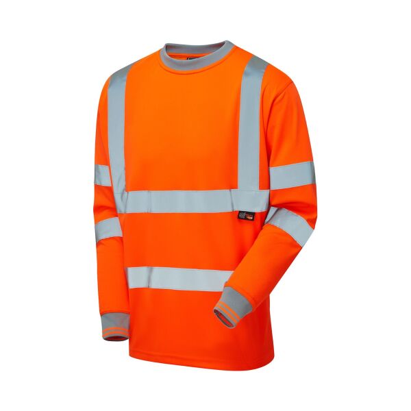 Hi Vis Orange Long Sleeve T-Shirt Thumbnail