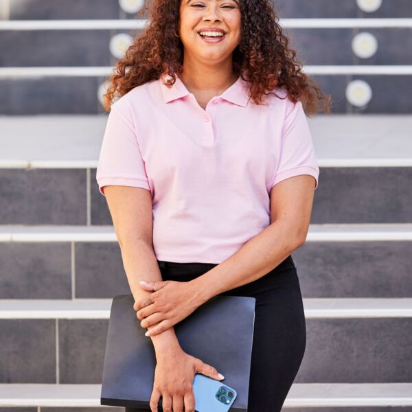 Fruit Of The Loom Lady Fit Premium Polo Thumbnail