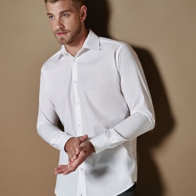 Kustom Kit Slim Fit L/S Business Shirt Thumbnail
