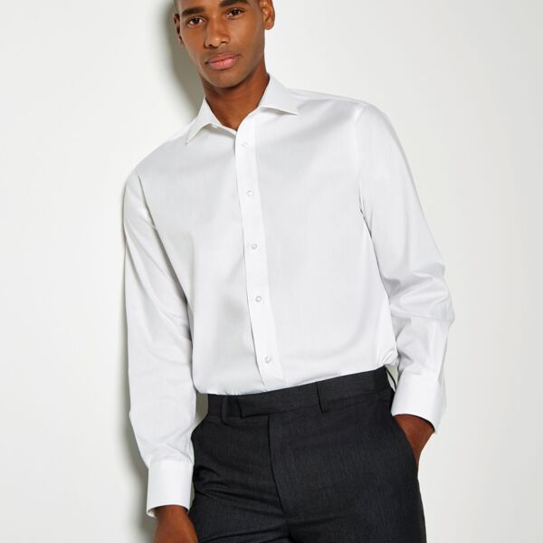 Men's Superior Oxford Long Sleeved Shirt Thumbnail