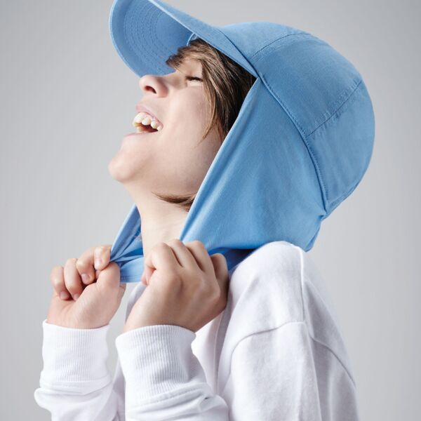 Beechfield Junior Legionnaire Style Cap Thumbnail