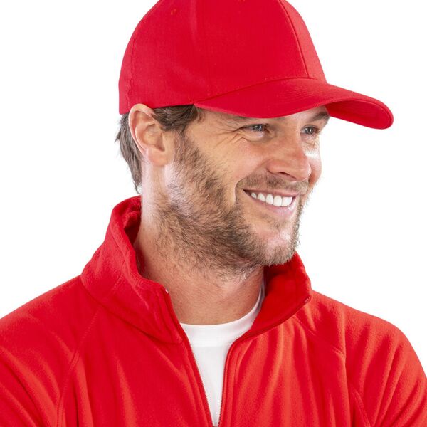 Core Memphis 6 panel brushed cotton low profile cap Thumbnail