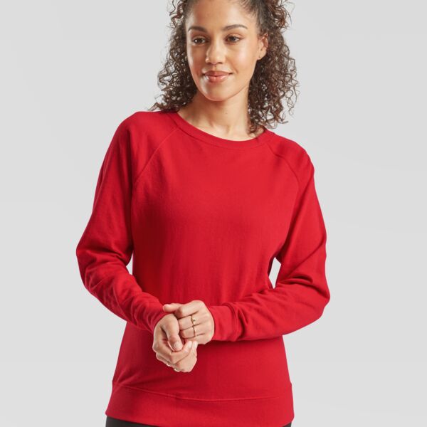 FOTL Lady-Fit Lightweight Raglan Sweat Thumbnail