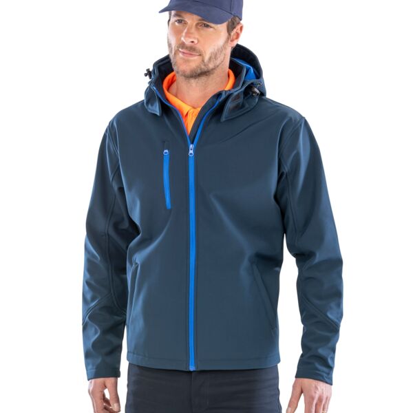 Result Core Mens Lite Hooded Softshell Thumbnail