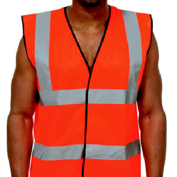 Hi-Vis Anti Static Vest Flame Resistant Thumbnail