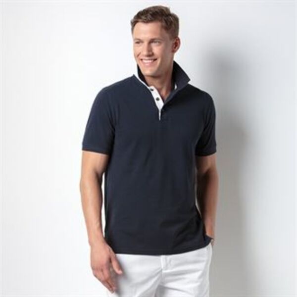 Club style slim fit polo Thumbnail