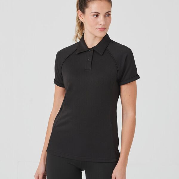 Bowmen Women's piped performance polo Thumbnail