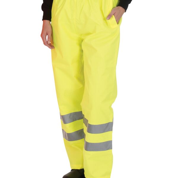 Hi-Vis Waterproof Contractor Trousers Thumbnail