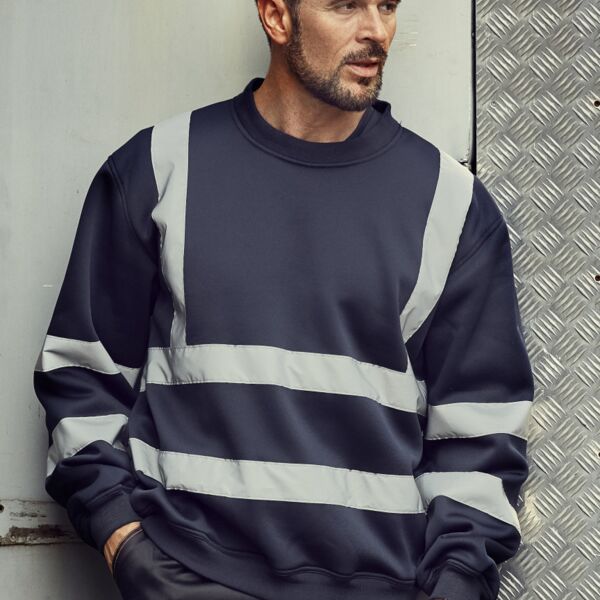 Yoko Hi-Vis Heavyweight Sweatshirt Thumbnail