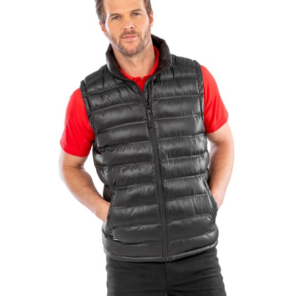 Urban Mens Ice Bird Padded Gilet Thumbnail