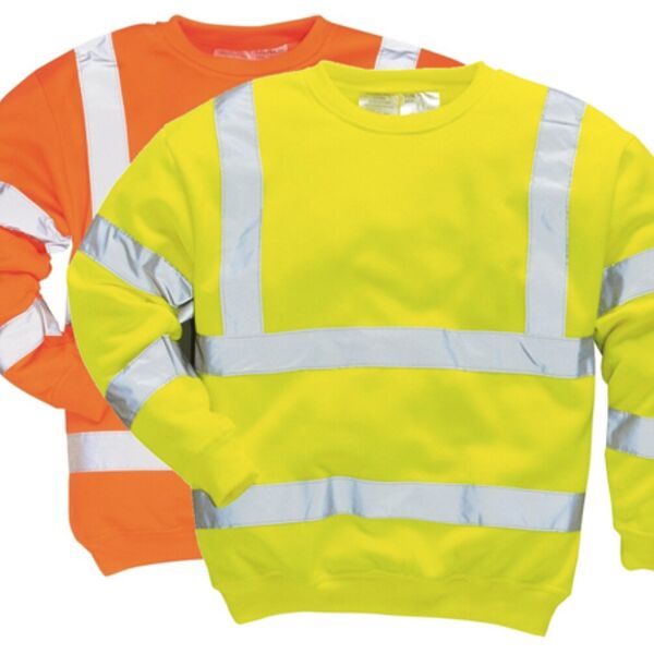 Hi Viz Crew Neck Sweatshirt Thumbnail