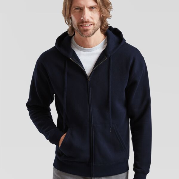 Zip Through Hooded Sweatshirt Thumbnail